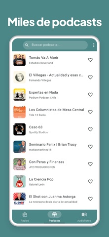 Radio Chile FM en Vivo iPhone screenshot