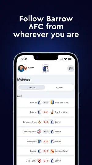 Barrow A.F.C screenshot 4