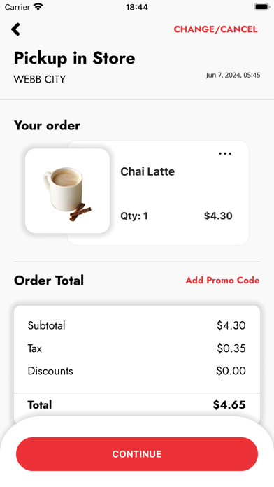 Craves Coffee Screenshot