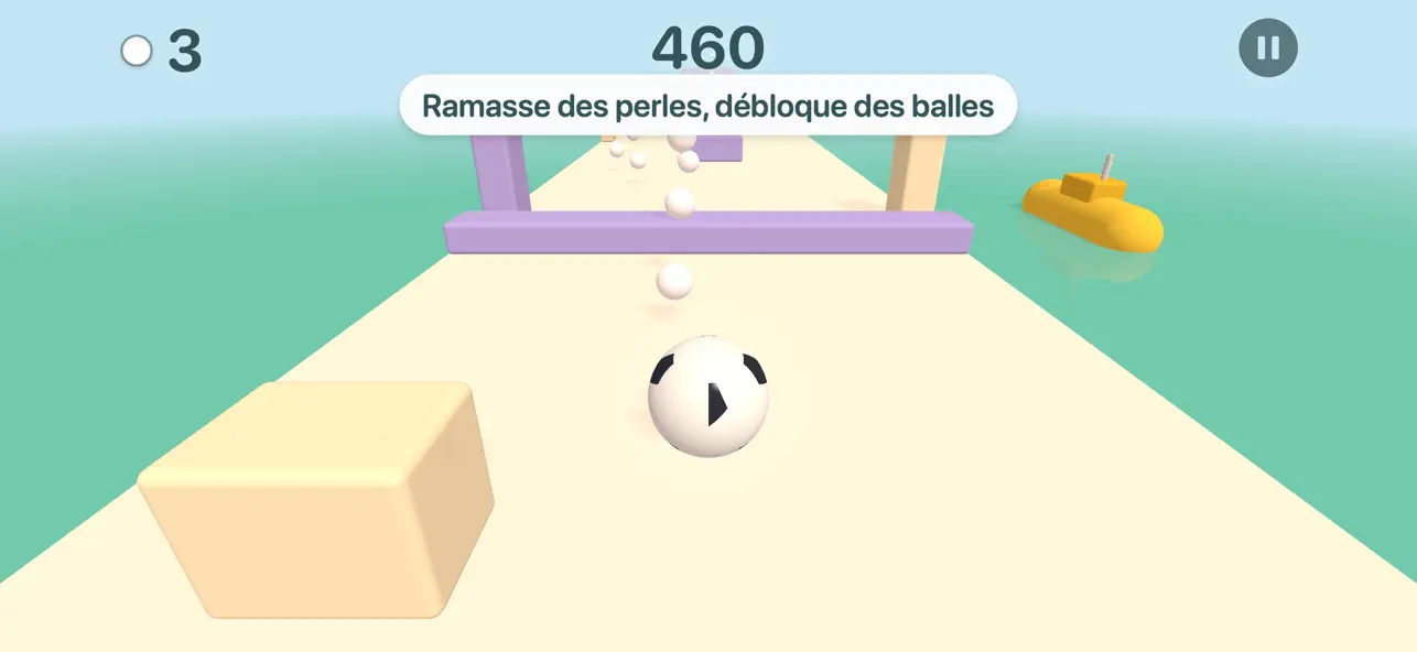 Screenshot #3 pour Cozy Ball – Course zen