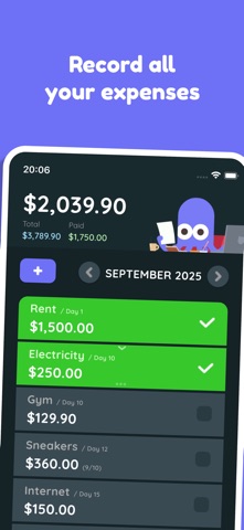 Otto – Expense Tracker Screenshot 1 of 5