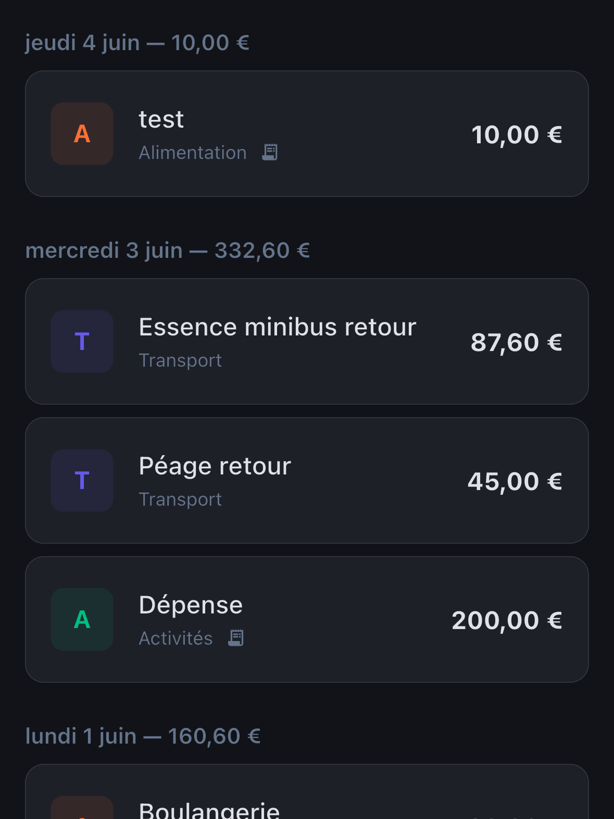 Mon Budget d'Camp screenshot 7