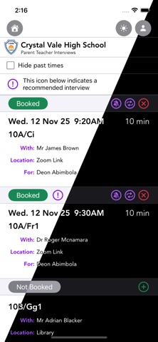 Booked (Previously PTO) Screenshot 2 of 5
