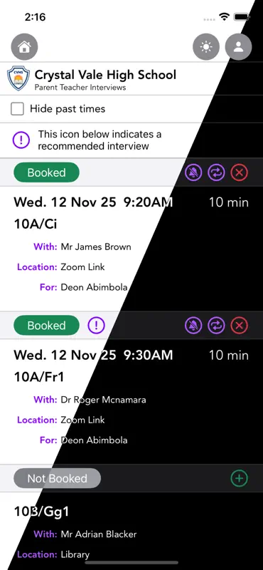 Booked (Previously PTO) screenshot 2 of 5