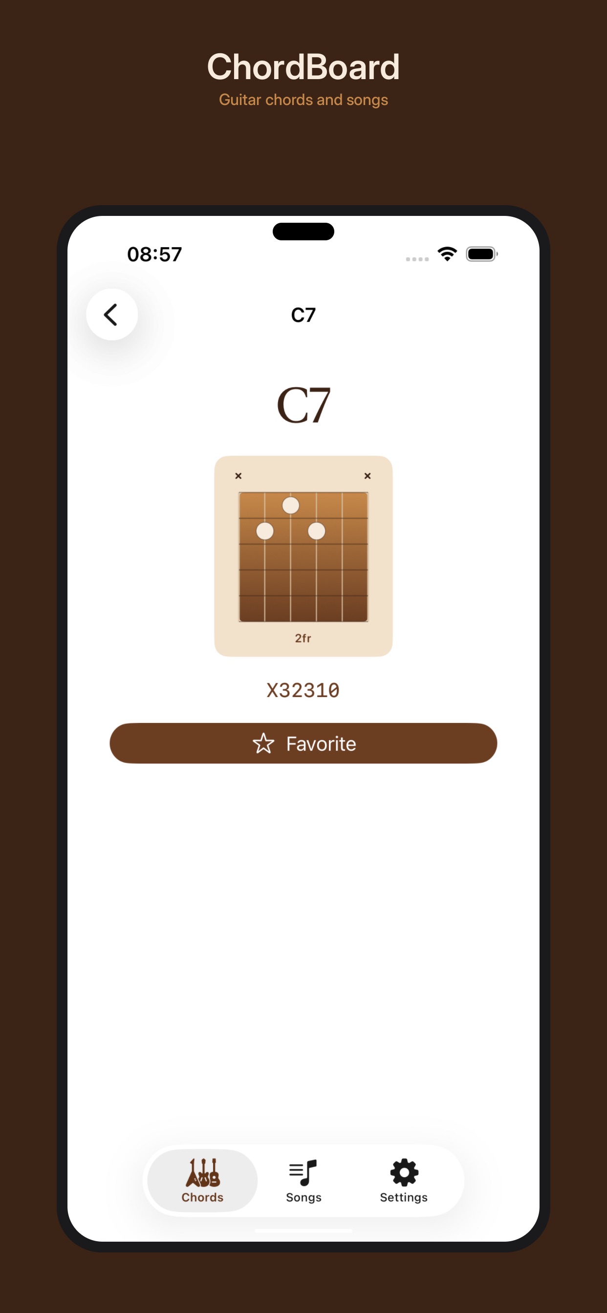 Screenshot 1 of ChordBoard