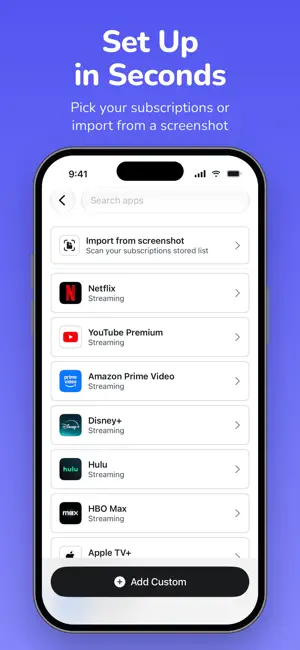 SubSynk: Subscription Manager screenshot 4