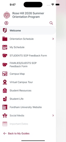Fordham Orientation Screenshot 4 of 6