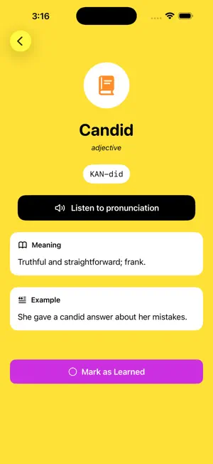 Vocabee: English Words screenshot 4
