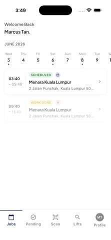 LiftAuth Ops screenshot