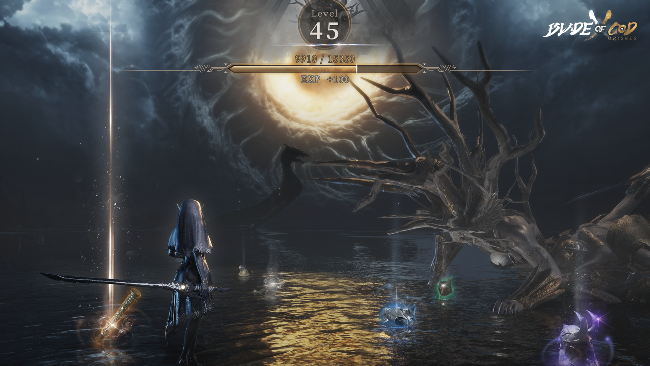 Blade of God X: Orisols iOS Mod IPA screenshot 7 - iOS game interface