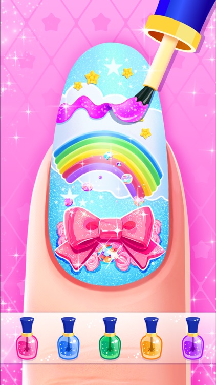 Nail Salon Games for Kids 2-5