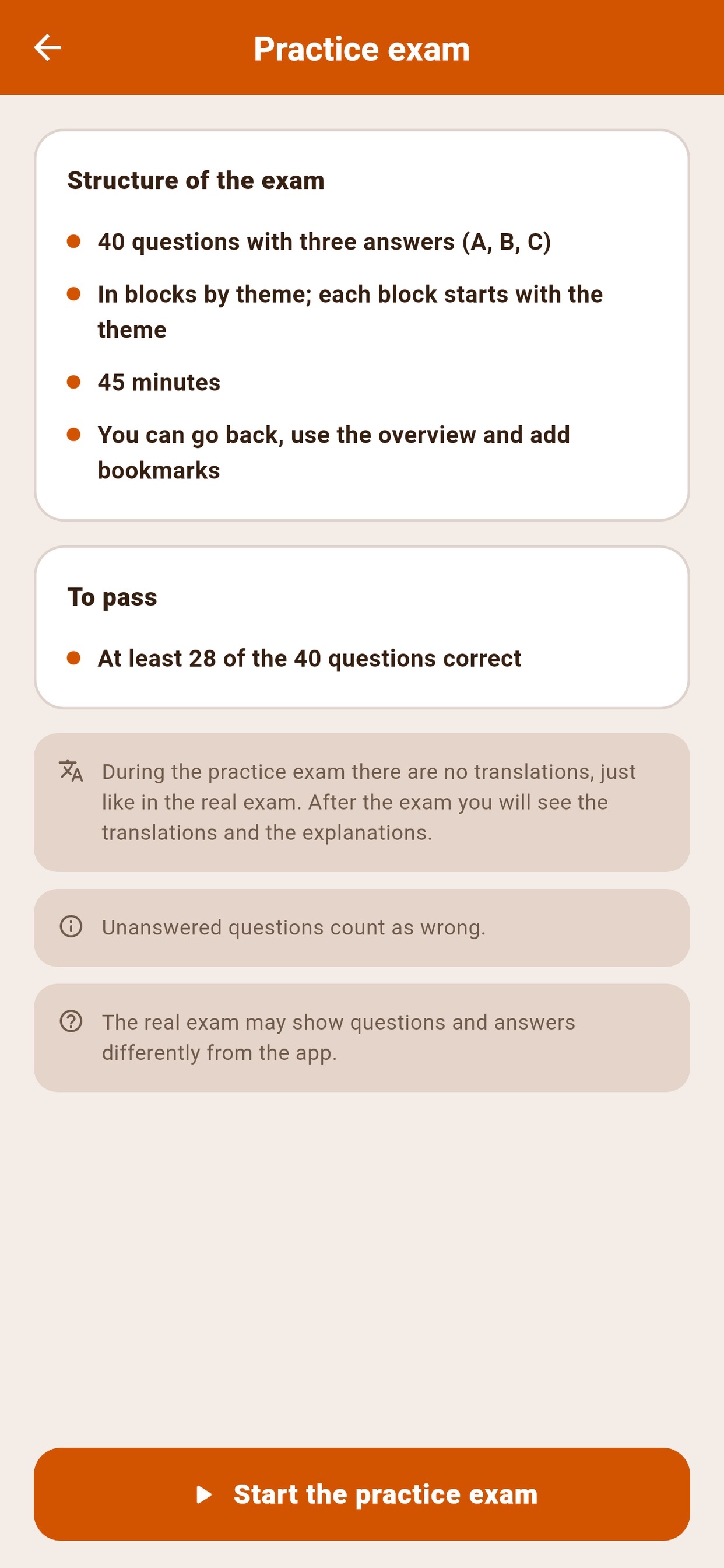 Screenshot 2 of Quiz KNM – Inburgering