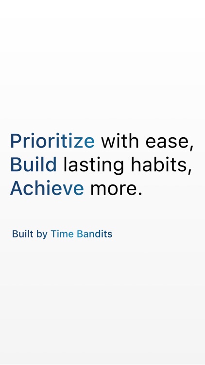 Time Bandit: Tasks & Habits screenshot-6