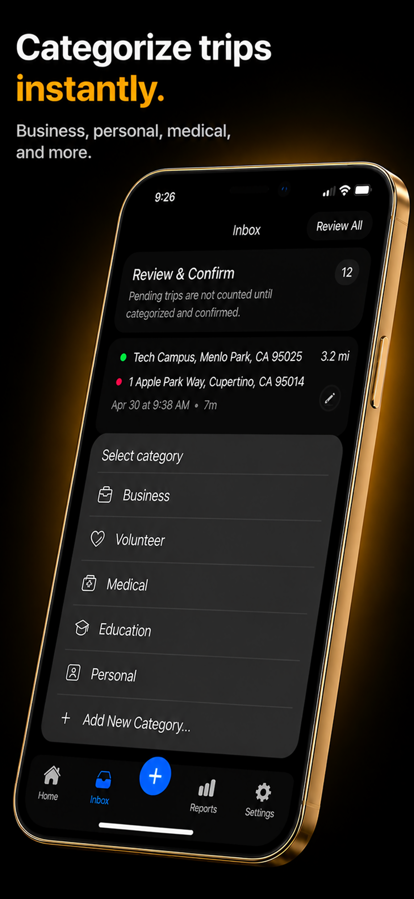 MileTrack by Plenitudo screenshot 5