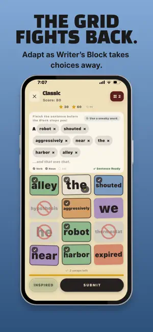 Writer's Block! Word Game screenshot 2