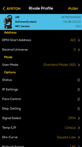 Ayrton Mobile Manager screenshot