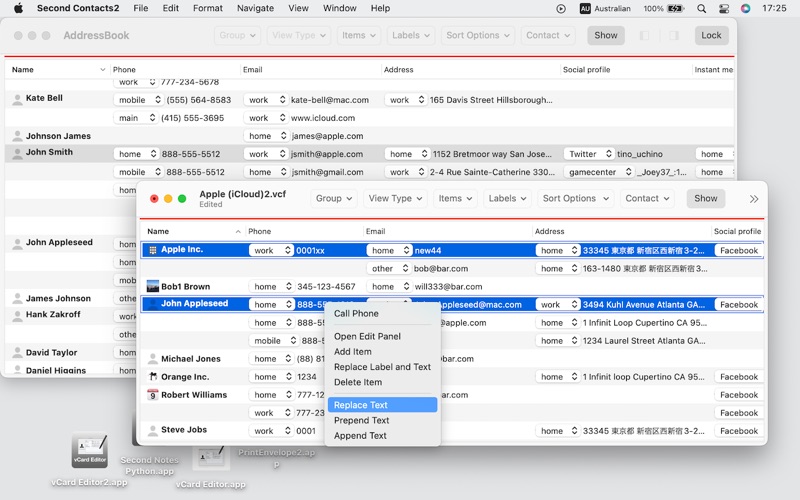Second Contacts2 app screenshot 3