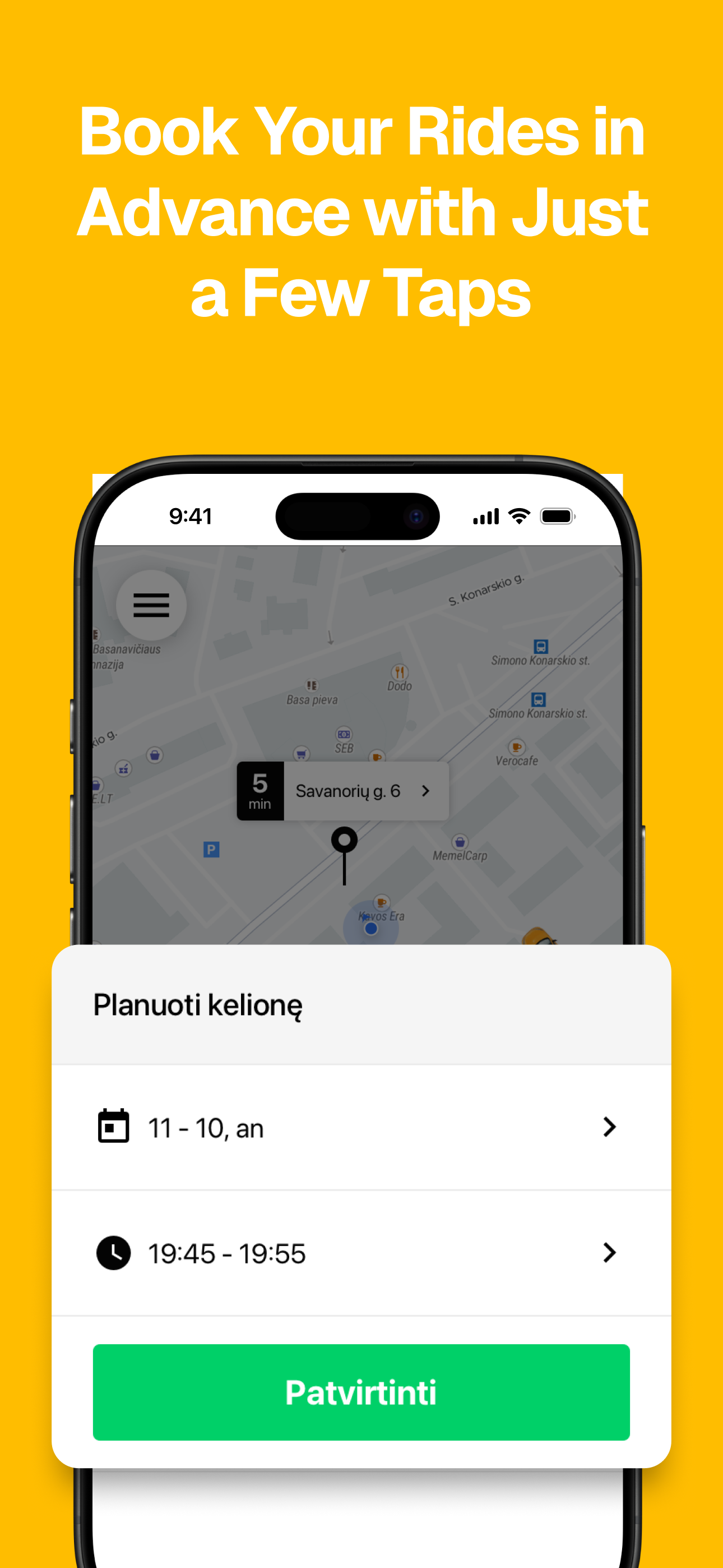Etransport - Taxi and more screenshot 6