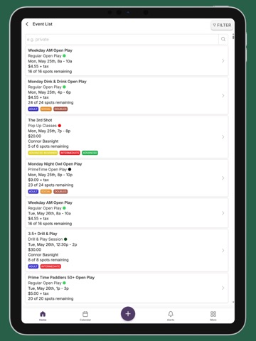 KC Pickle Club iPad screenshot