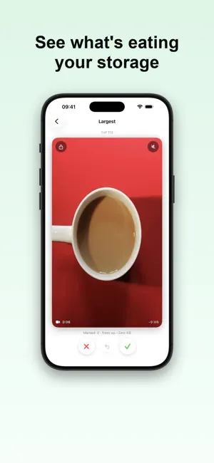 Fino: Swipe Photo Cleaner screenshot 2