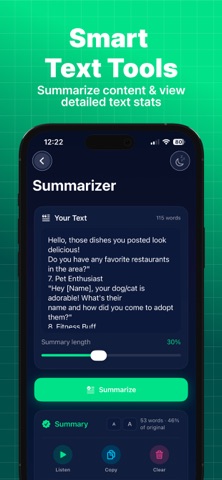 Text To Speech Reader: TTSR Screenshot 4 of 7
