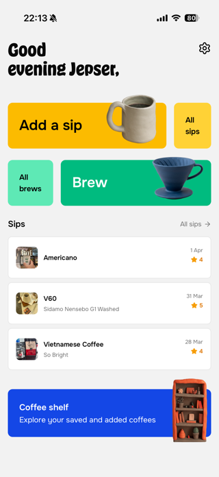 Sipping Screenshot 1 of 4