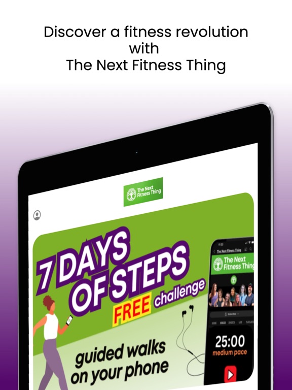 The Next Fitness Thing iPad screenshot 3 - Health & Fitness app