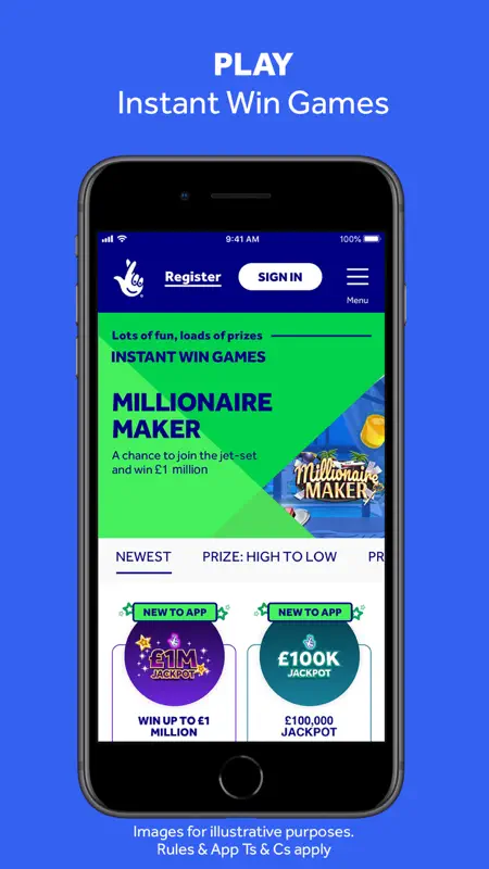 The National Lottery: Official screenshot 7 of 8