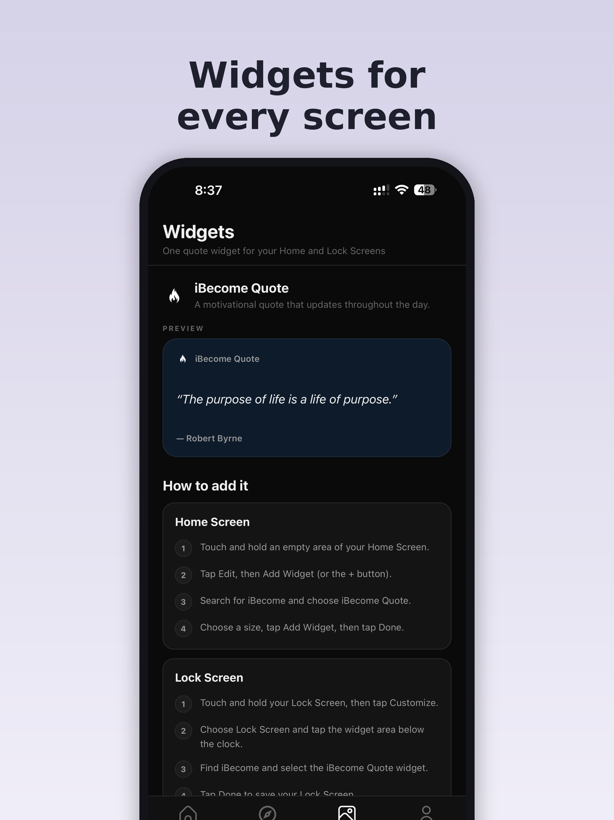 iBecome - Daily Motivation screenshot 9