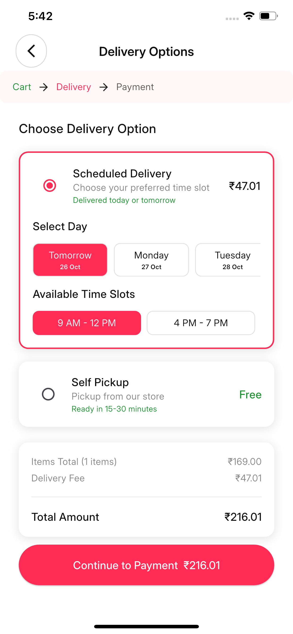 Freshvia - Fresh Fish Delivery screenshot 6