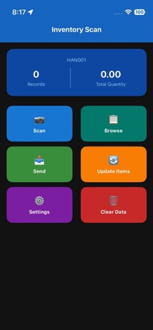 InventoryScan screenshot