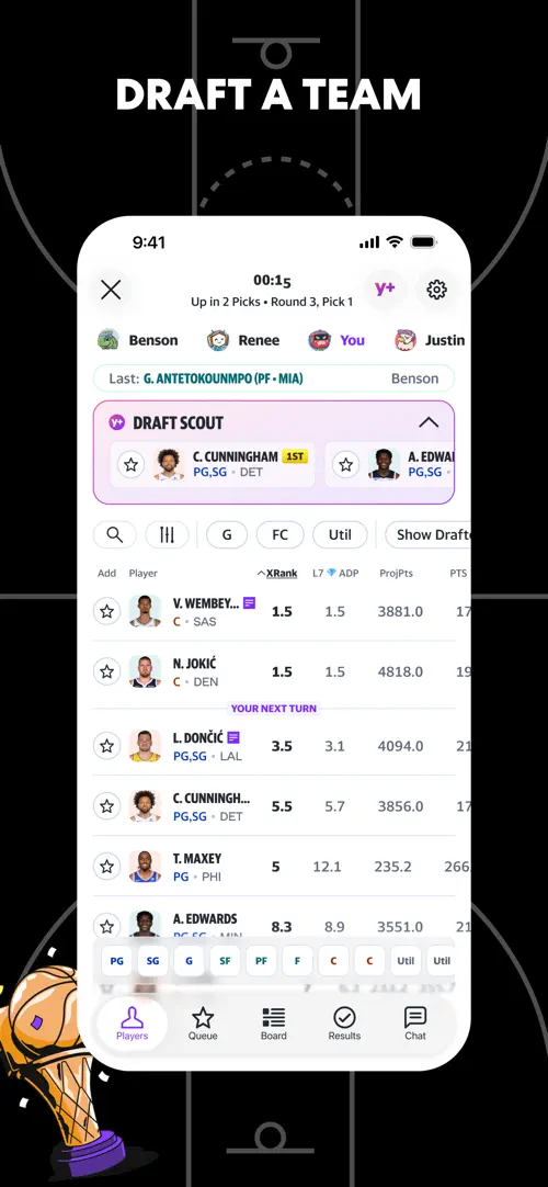 Screenshot von Yahoo Fantasy Sports 1