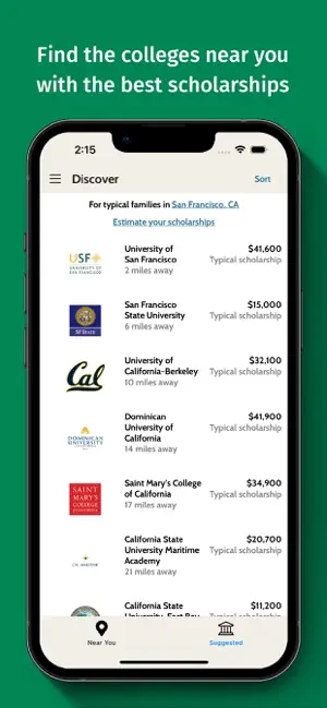 College Scholarship Calculator screenshot 1