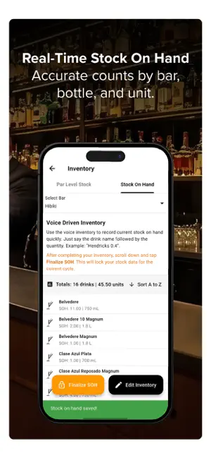 Barventory Pro screenshot 1