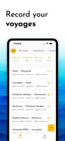 Boaters Logbook (Captain) iPhone screenshot