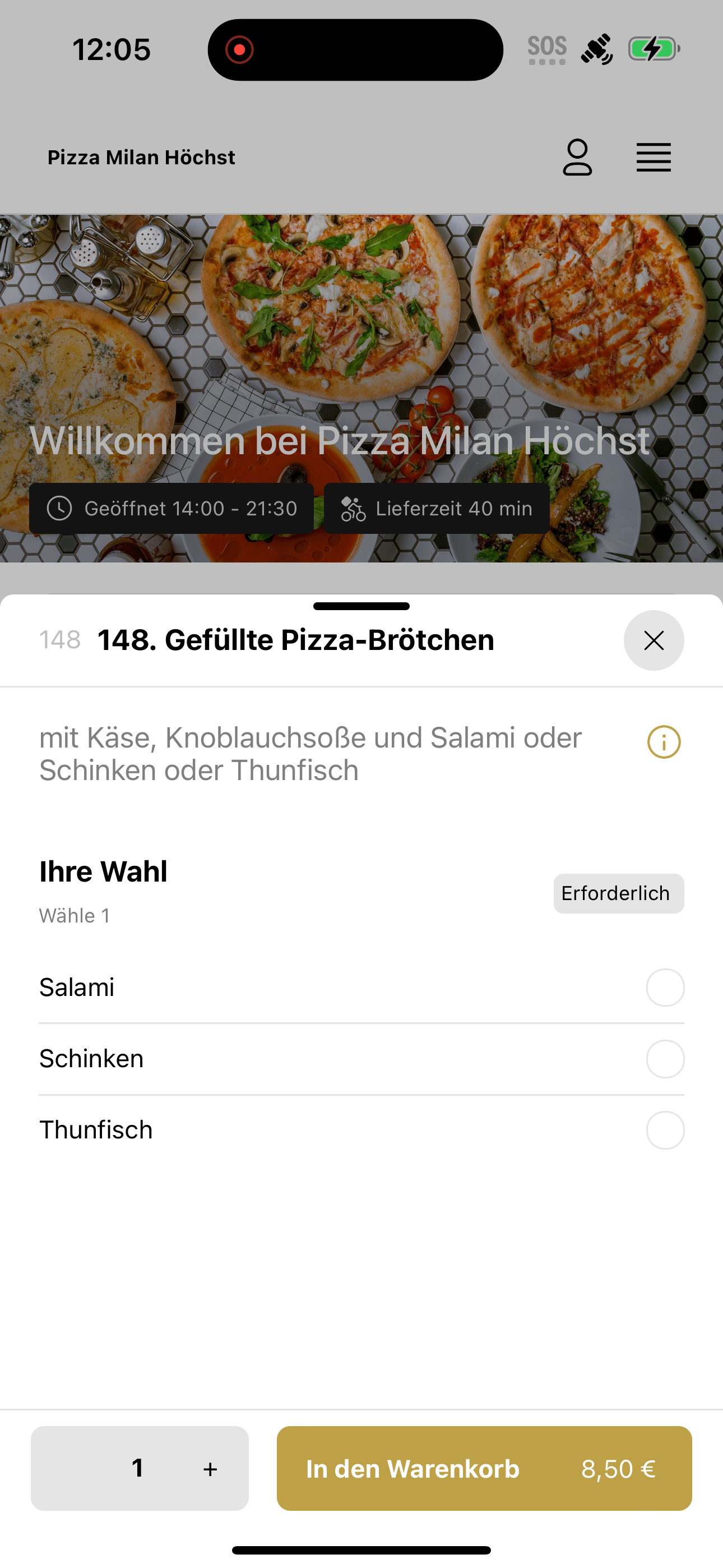 Pizza Milan Höchst screenshot 7