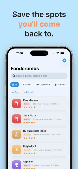 FoodCrumbs screenshot 3