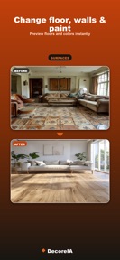 DecoreIA-AI interior design screenshot