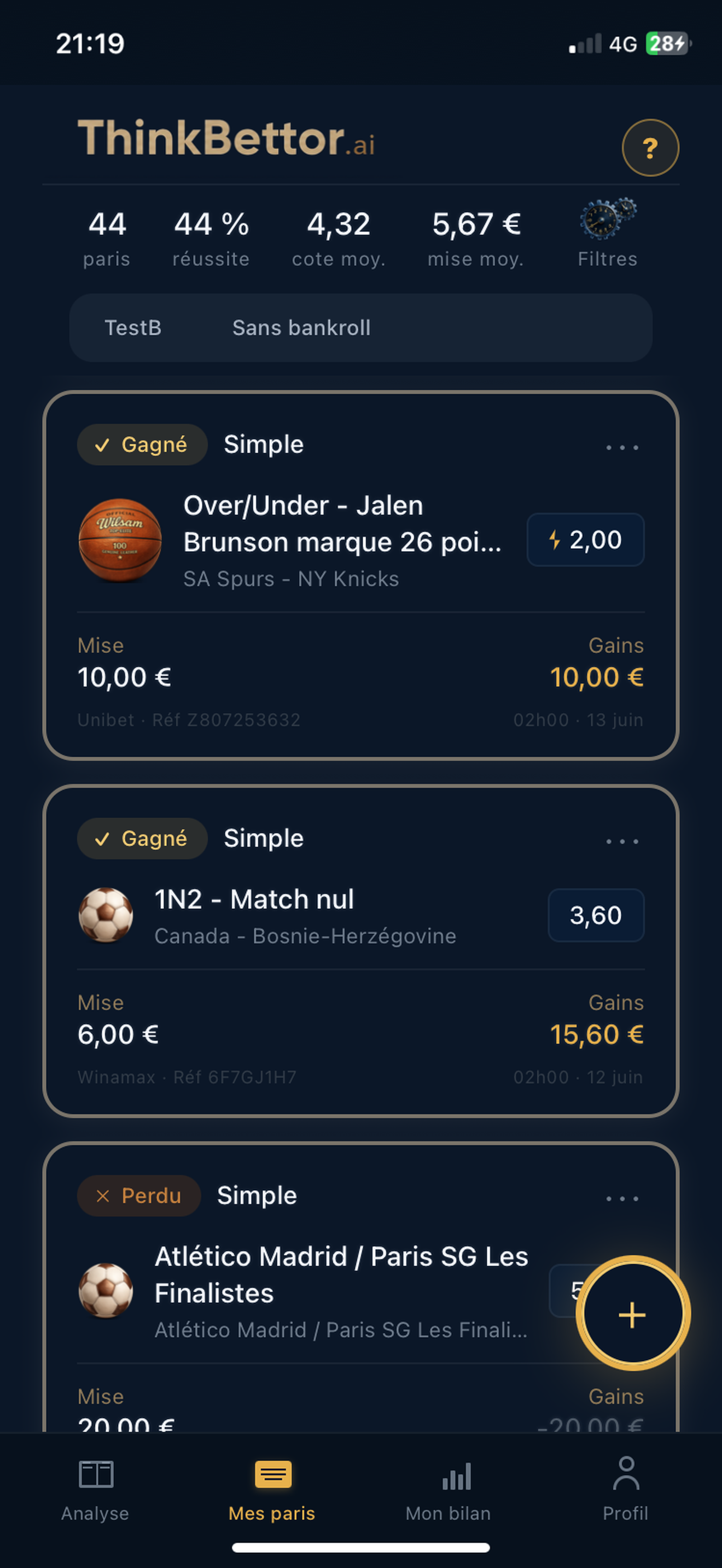 ThinkBettor screenshot 7