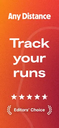 Any Distance Running Tracker : capture d’écran 1 sur 7