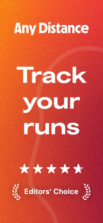 Any Distance Running Tracker: Screenshot 1 von 7