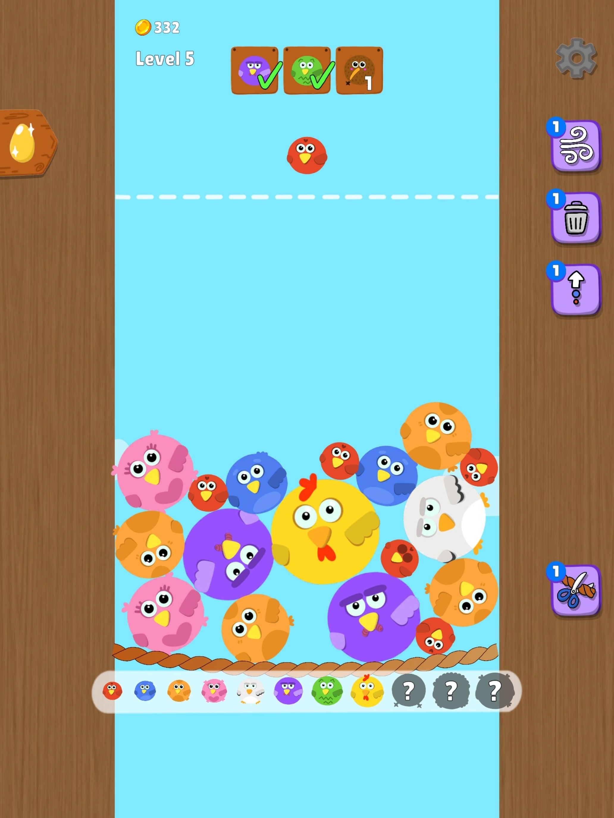 Pájaros pesados: rompecabezas screenshot 9