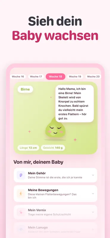 Prego: Pregnancy Baby Tracker screenshot 2 of 6