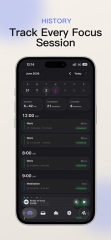 PomoJoy - Pomodoro Timer Screenshot 2 of 6