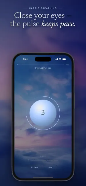 Crescent: Breathing & Sleep screenshot 2