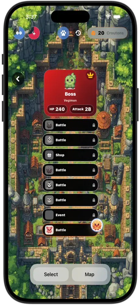 BarcodeBrawlアプリ screenshot 3