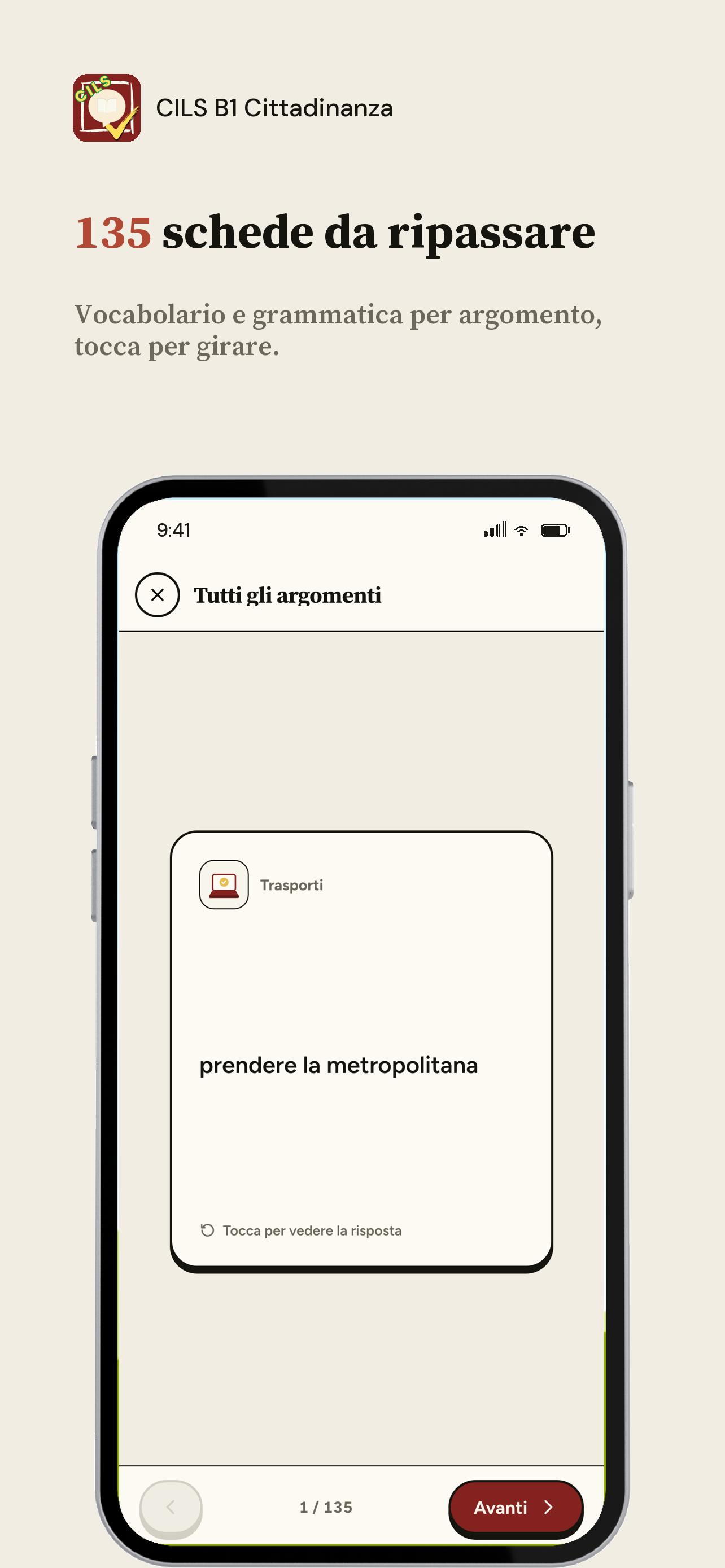 CILS B1 Cittadinanza: Italian screenshot 6