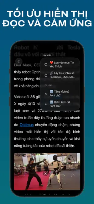 Báo Online: Đọc Báo Mới 24h iPhone screenshot 6