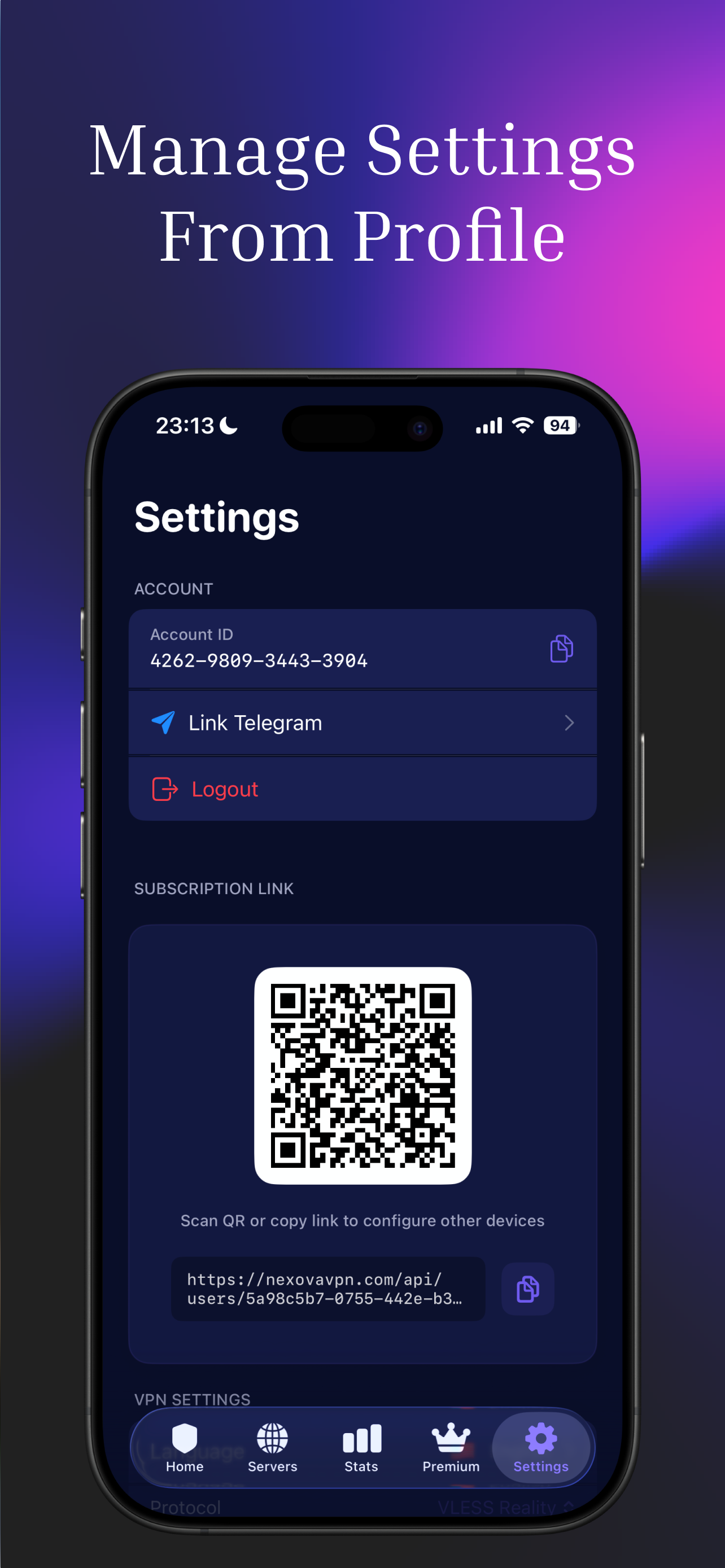 Nexova VPN screenshot 10
