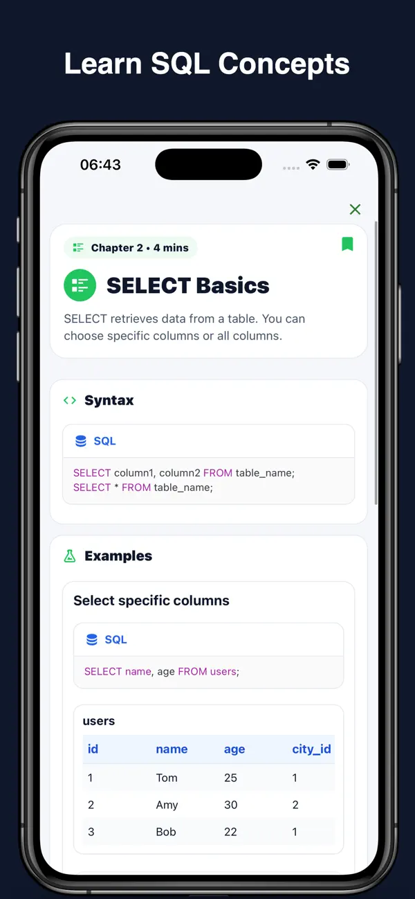 #2. SQL Guide (iOS) di: 婉媚 邵